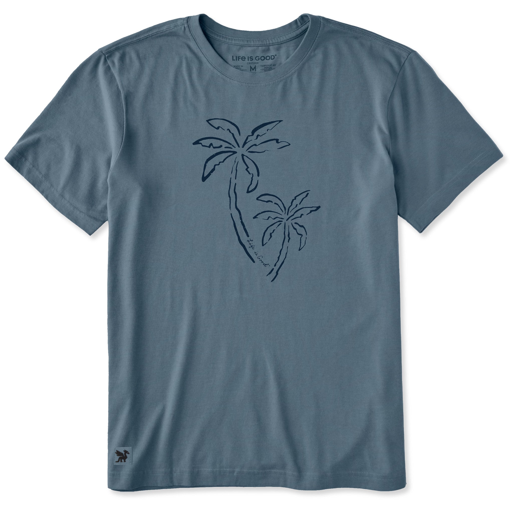 Men's Two Simple Palms Short Sleeve Tee
