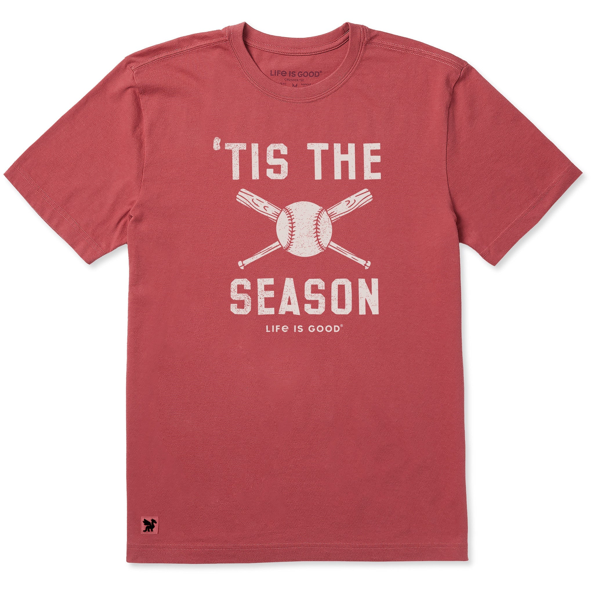 Men's 'Tis the Season Baseball Bats Short Sleeve Crusher Tee