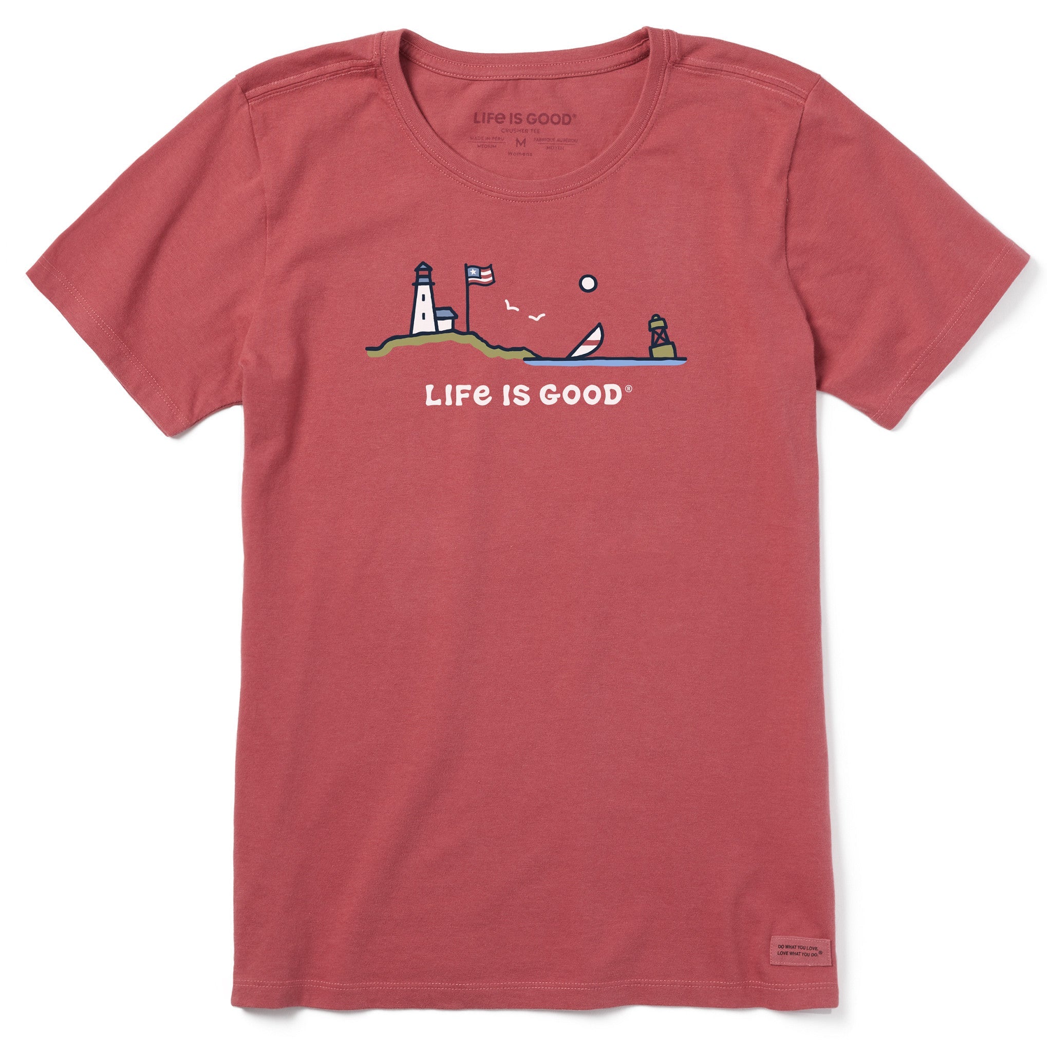 Women's Flag Ocean Vista Short Sleeve Crusher Tee