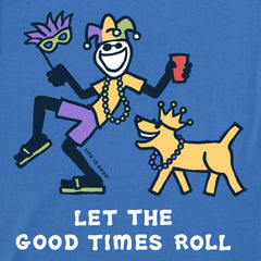 Women's Let the Good Times Roll Jake Rocket Short Sleeve Crusher Boxy Tee