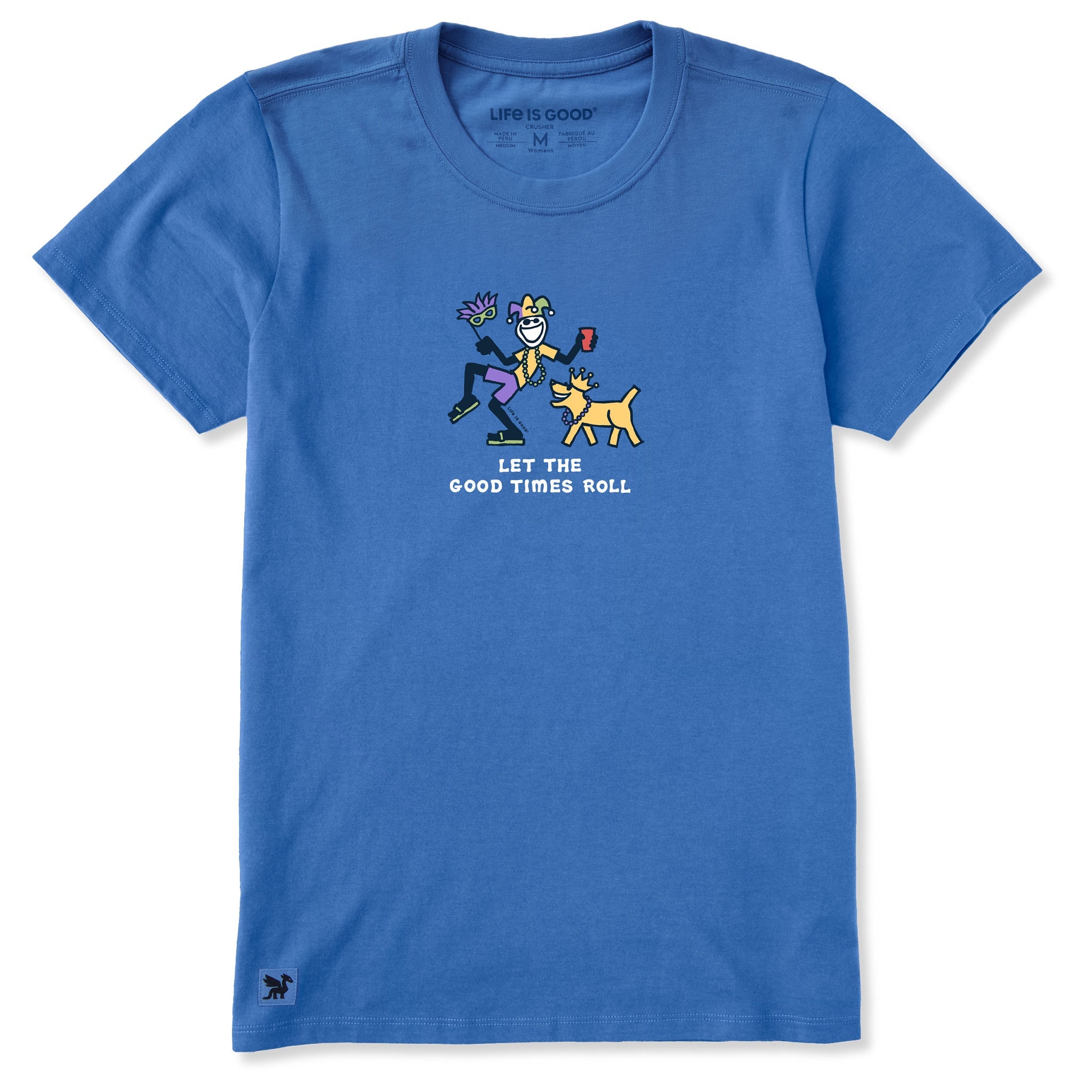 Women's Let the Good Times Roll Jake Rocket Short Sleeve Crusher Tee