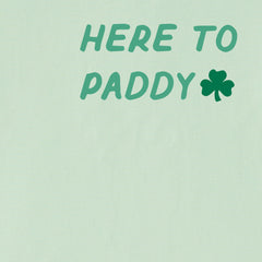 Women's Here to Paddy Shamrock Short Sleeve Crusher Boxy Tee
