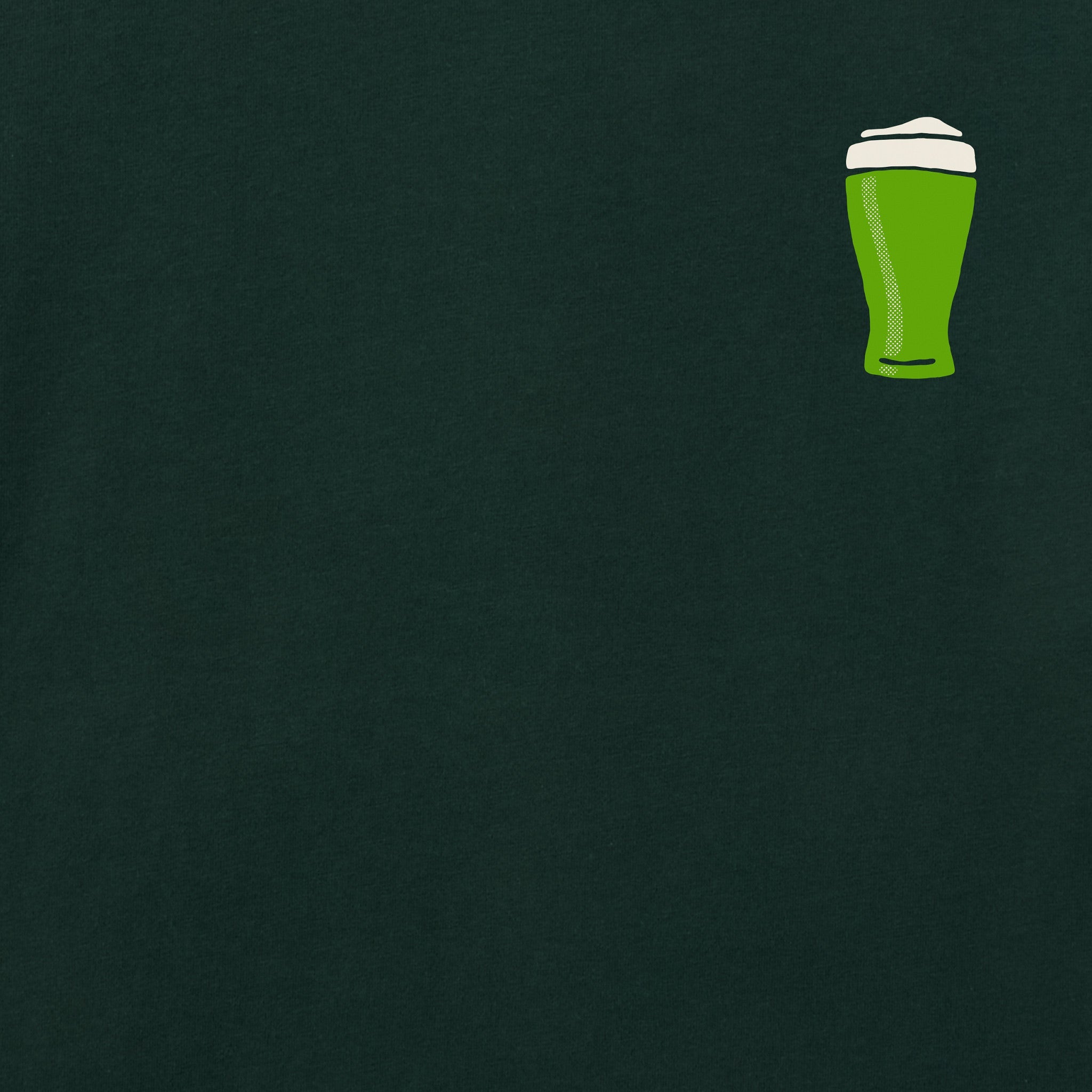 Women's Green Beer Long Sleeve Crusher Tee