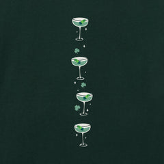 Women's A Tini Bit Irish Martinis Long Sleeve Crusher Tee