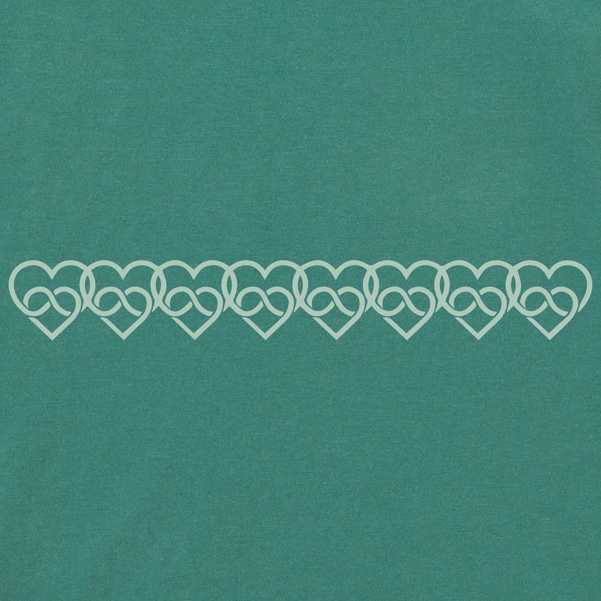 Women's Celtic Hearts Long Sleeve Crusher Tee