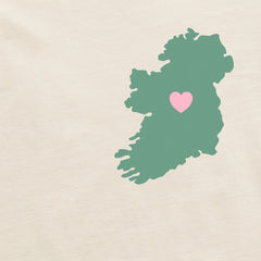 Women's Erin Go Bragh Ireland Heart Long Sleeve Crusher Tee