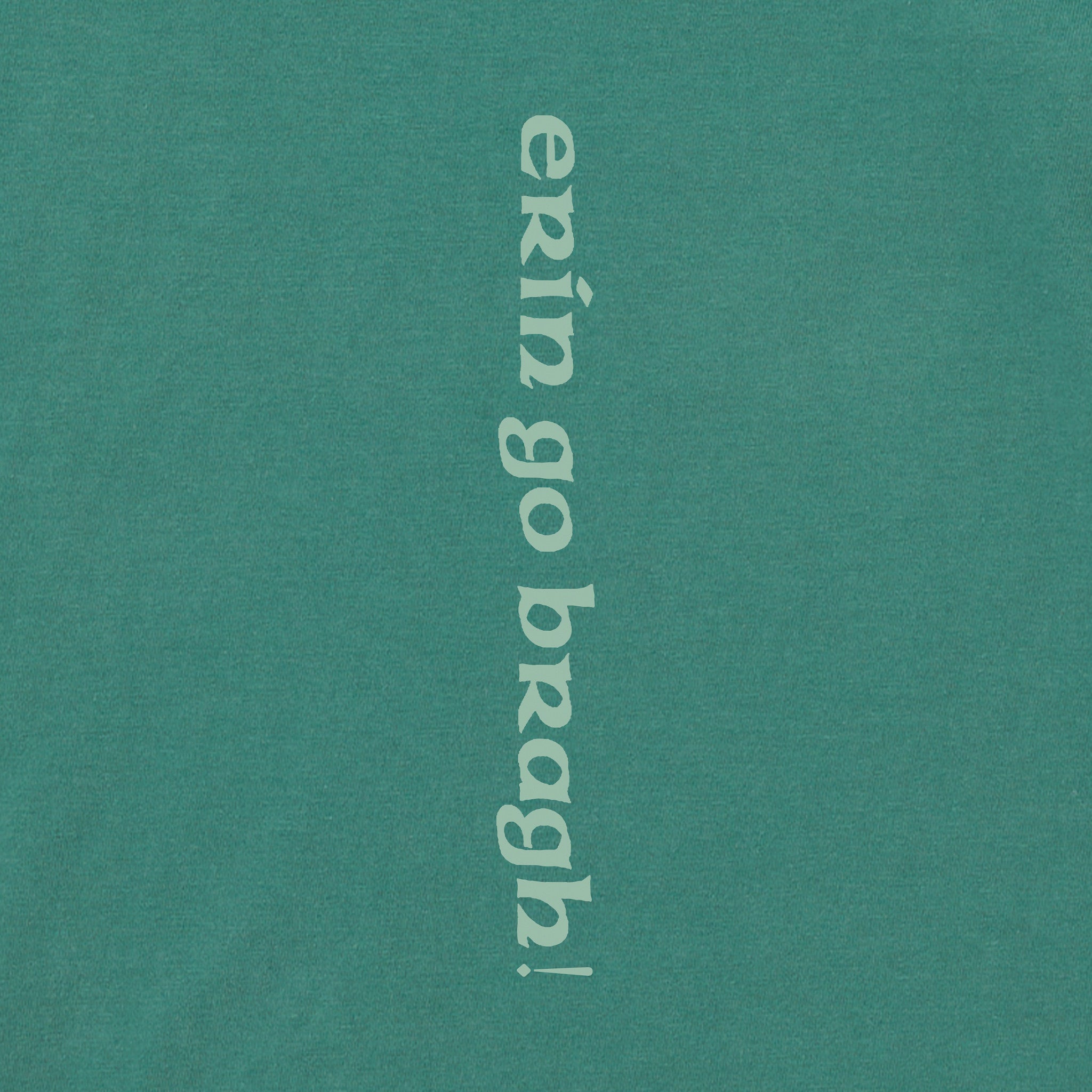 Women's Erin Go Bragh Ireland Heart Long Sleeve Crusher Boxy Tee
