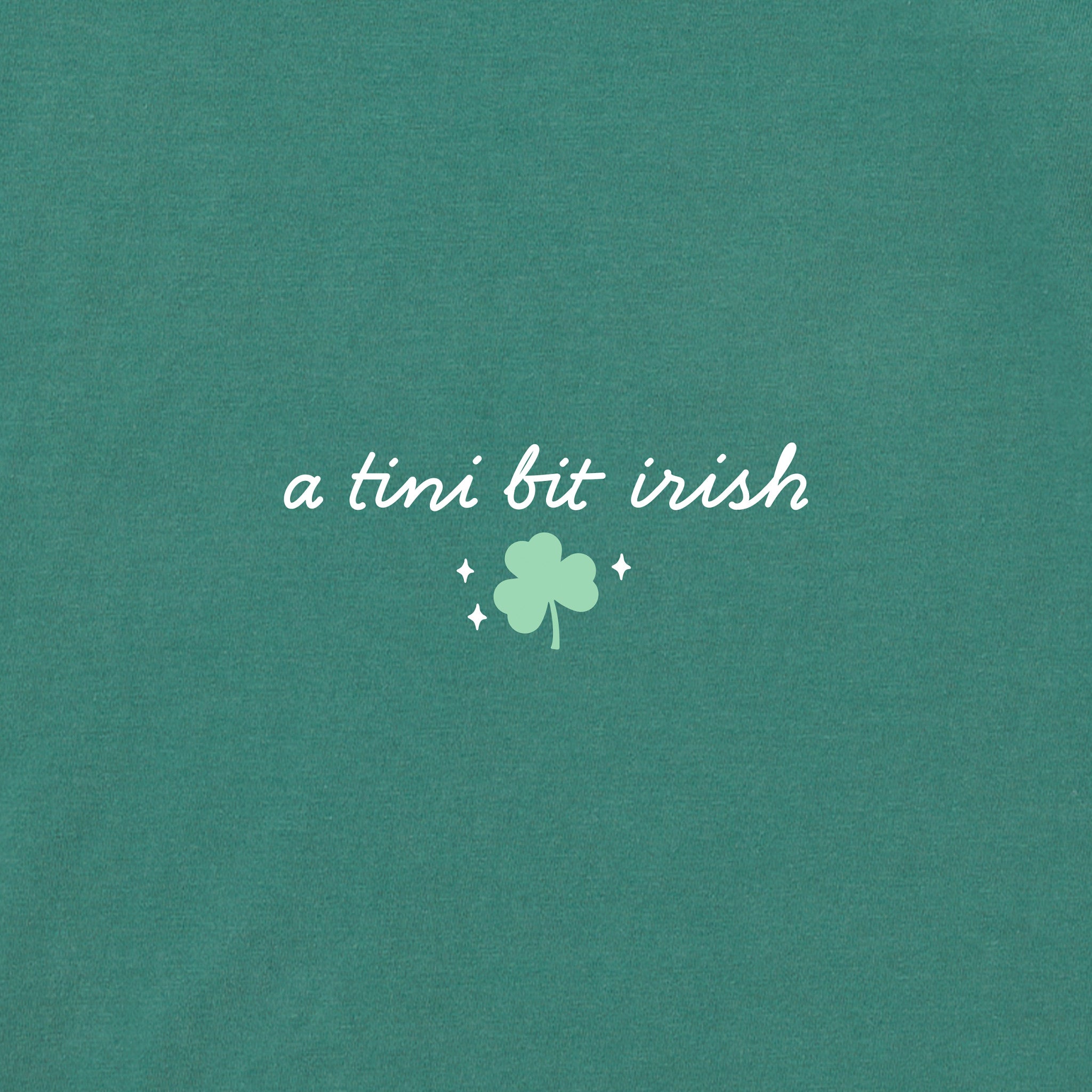 Women's A Tini Bit Irish Martinis Long Sleeve Crusher Boxy Tee