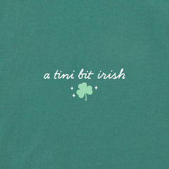 Women's A Tini Bit Irish Martinis Long Sleeve Crusher Boxy Tee