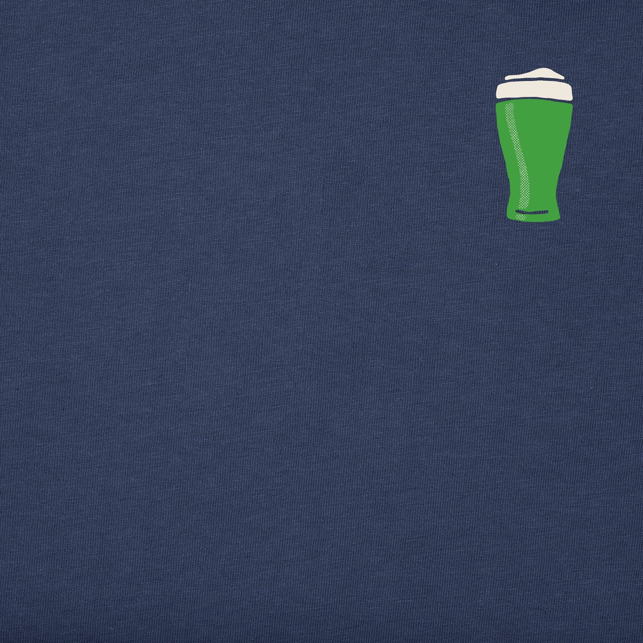 Women's Green Beer Long Sleeve Crusher Boxy Tee