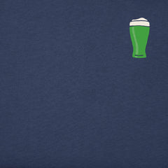 Women's Green Beer Long Sleeve Crusher Boxy Tee
