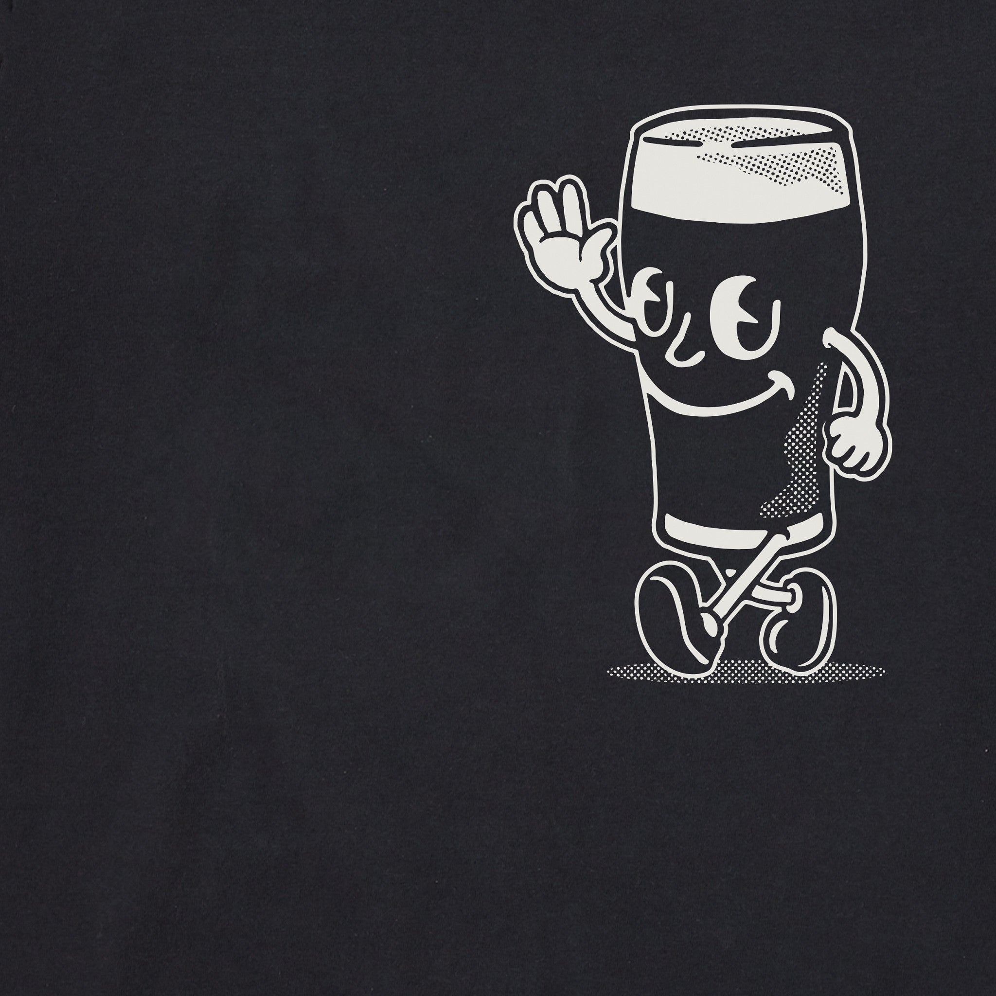 Men's Sláinte Stout Long Sleeve Crusher Tee