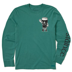 Men's Sláinte Stout Long Sleeve Crusher Tee