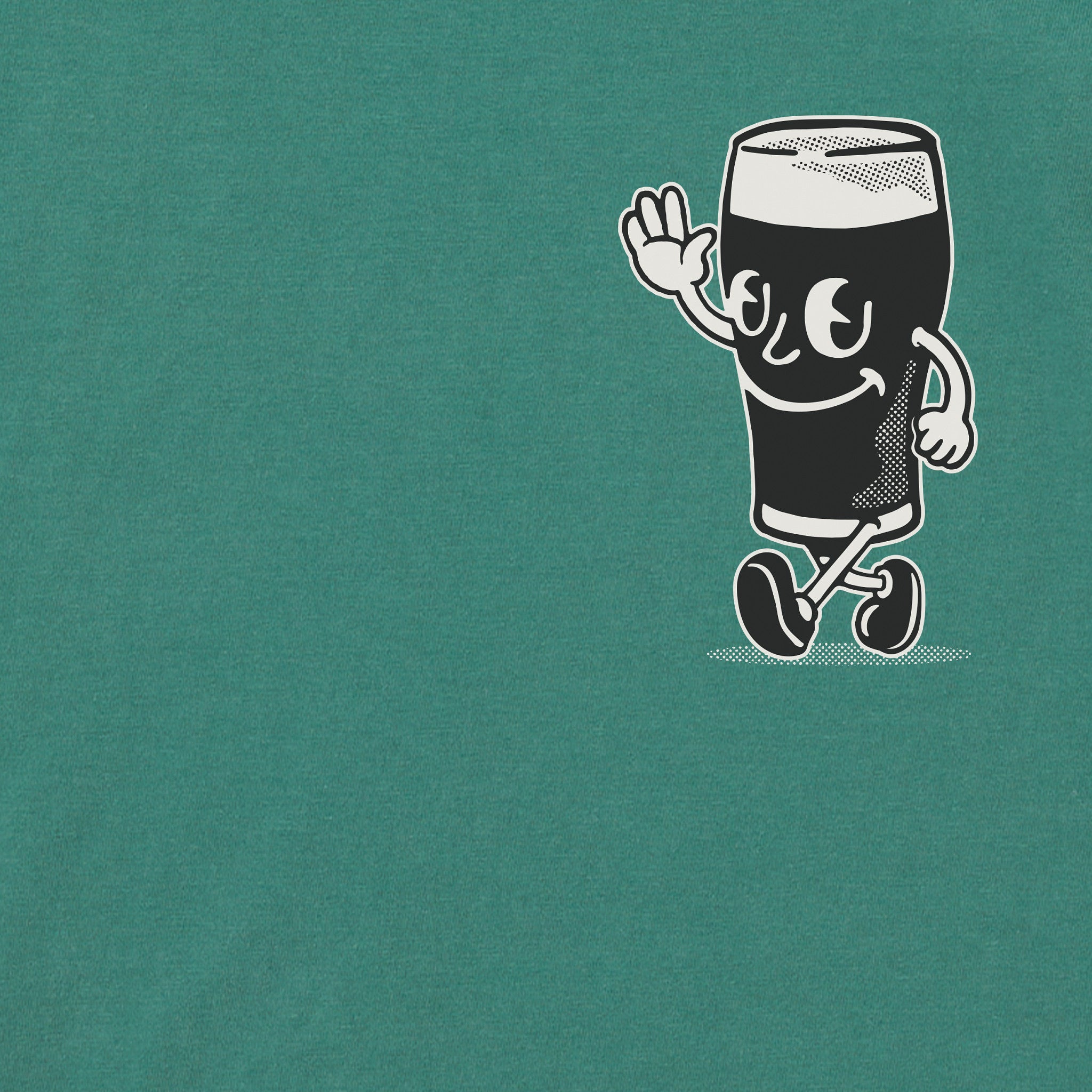 Men's Sláinte Stout Long Sleeve Crusher Tee