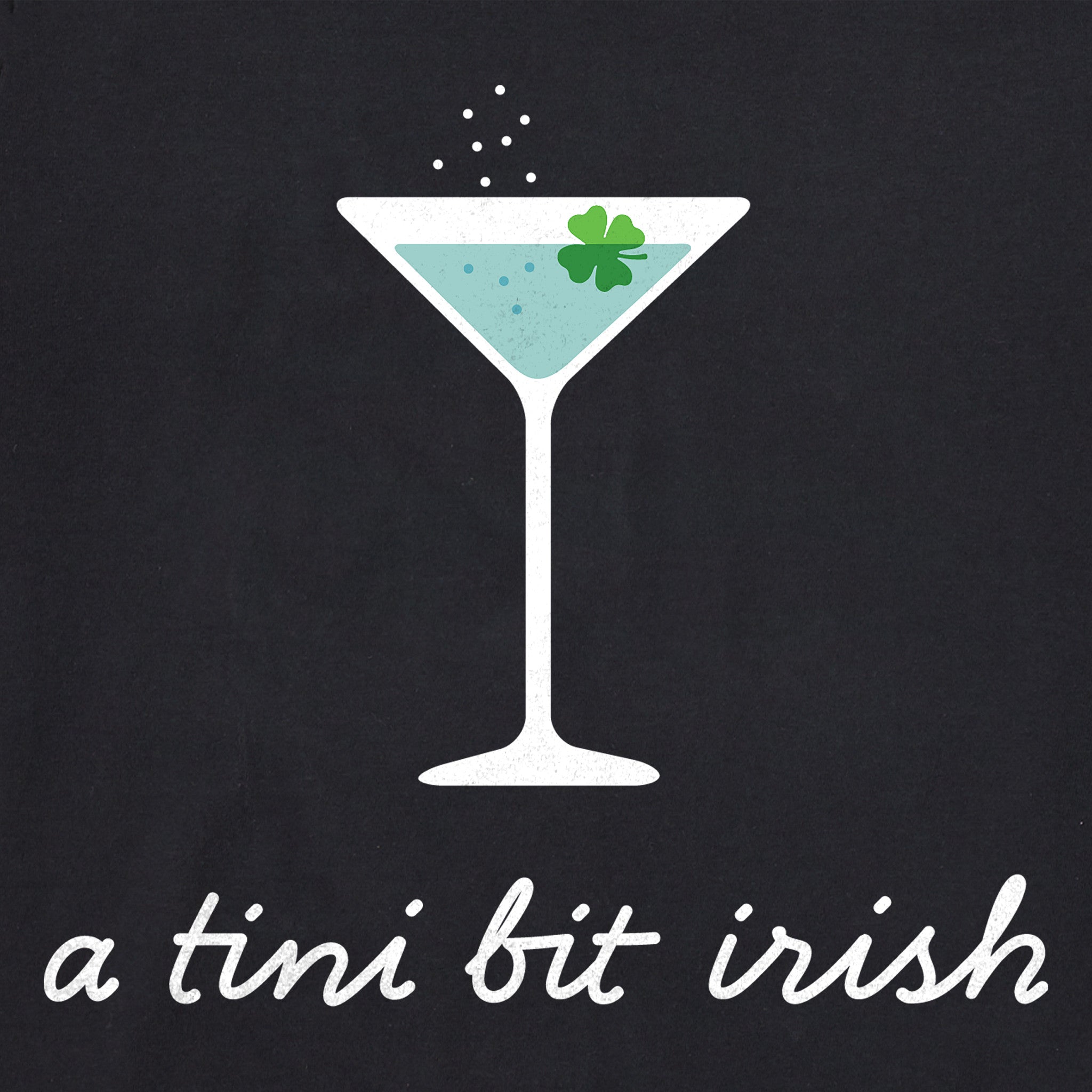 Women's A Tini Bit Irish Short Sleeve Crusher Boxy Tee