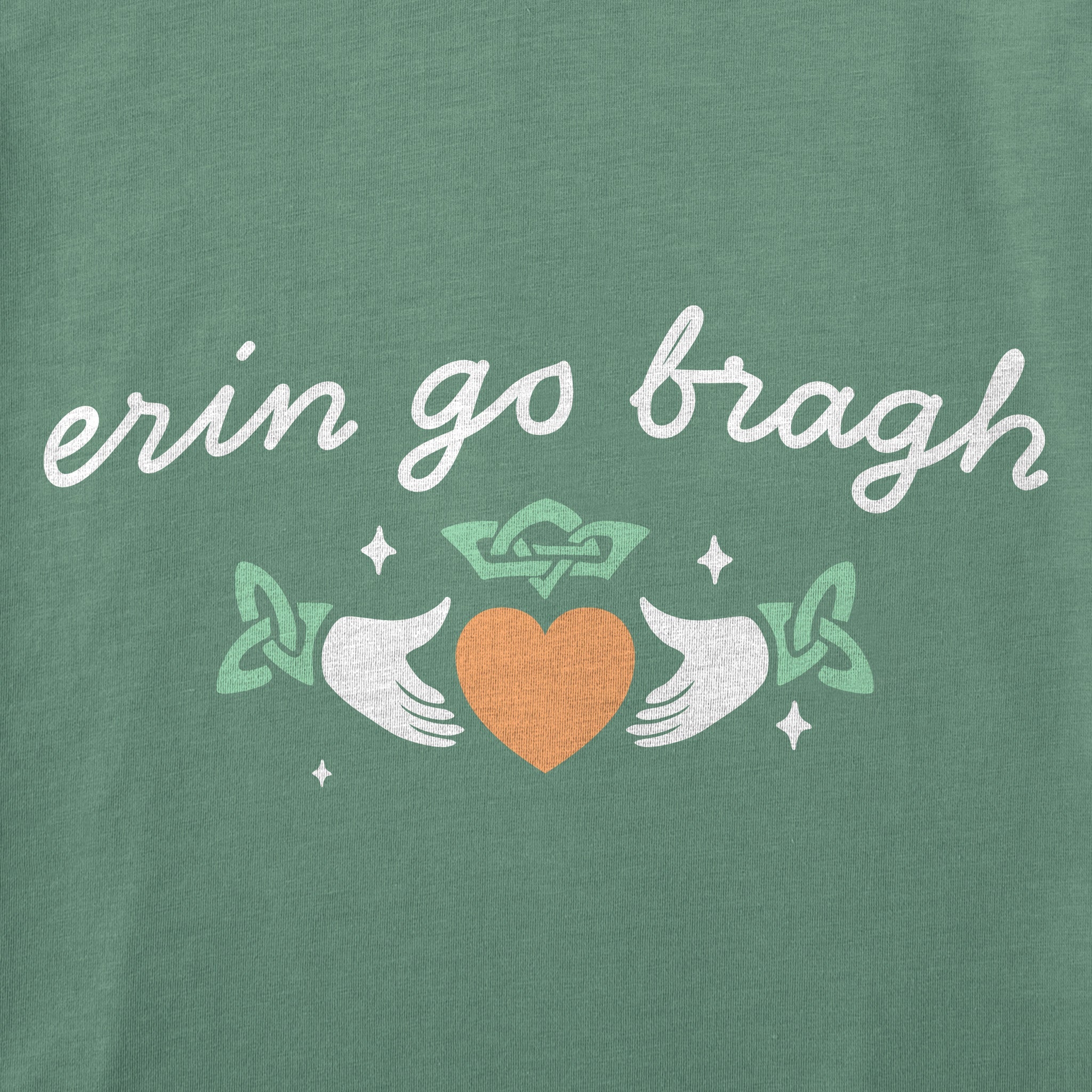 Women's Erin Go Bragh Claddagh Crusher-LITE Shrunken Tee