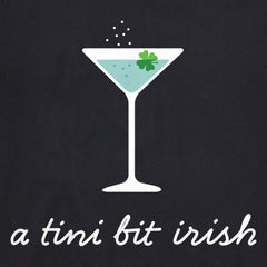 Women's A Tini Bit Irish Crusher-LITE Shrunken Tee