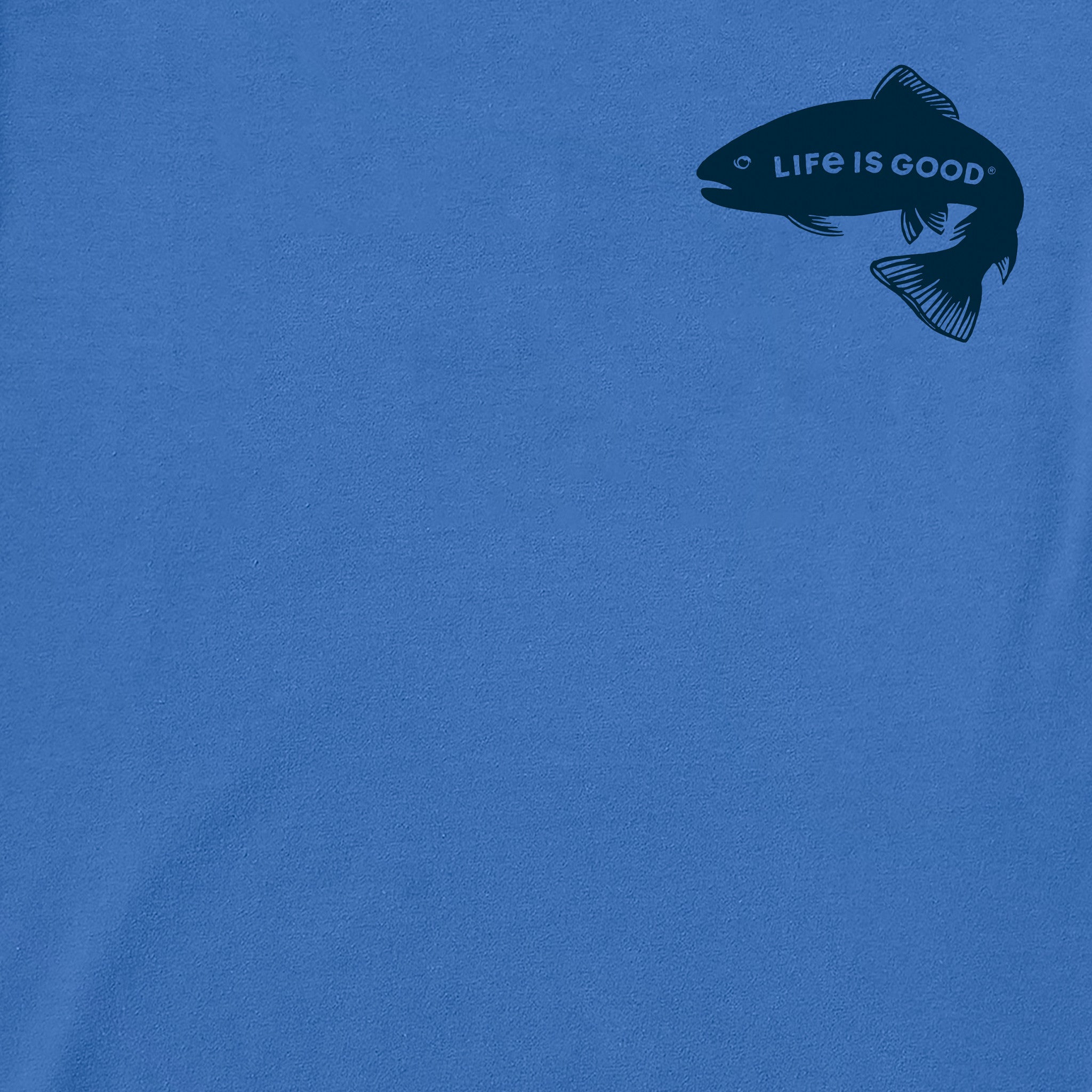 Men's Jumping Fishscape Short Sleeve Crusher Tee
