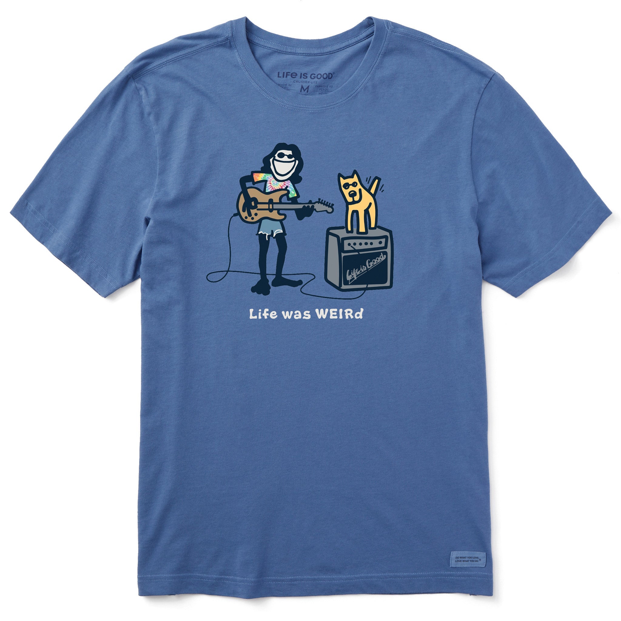 Men's Life Was Weird Short Sleeve Crusher Tee