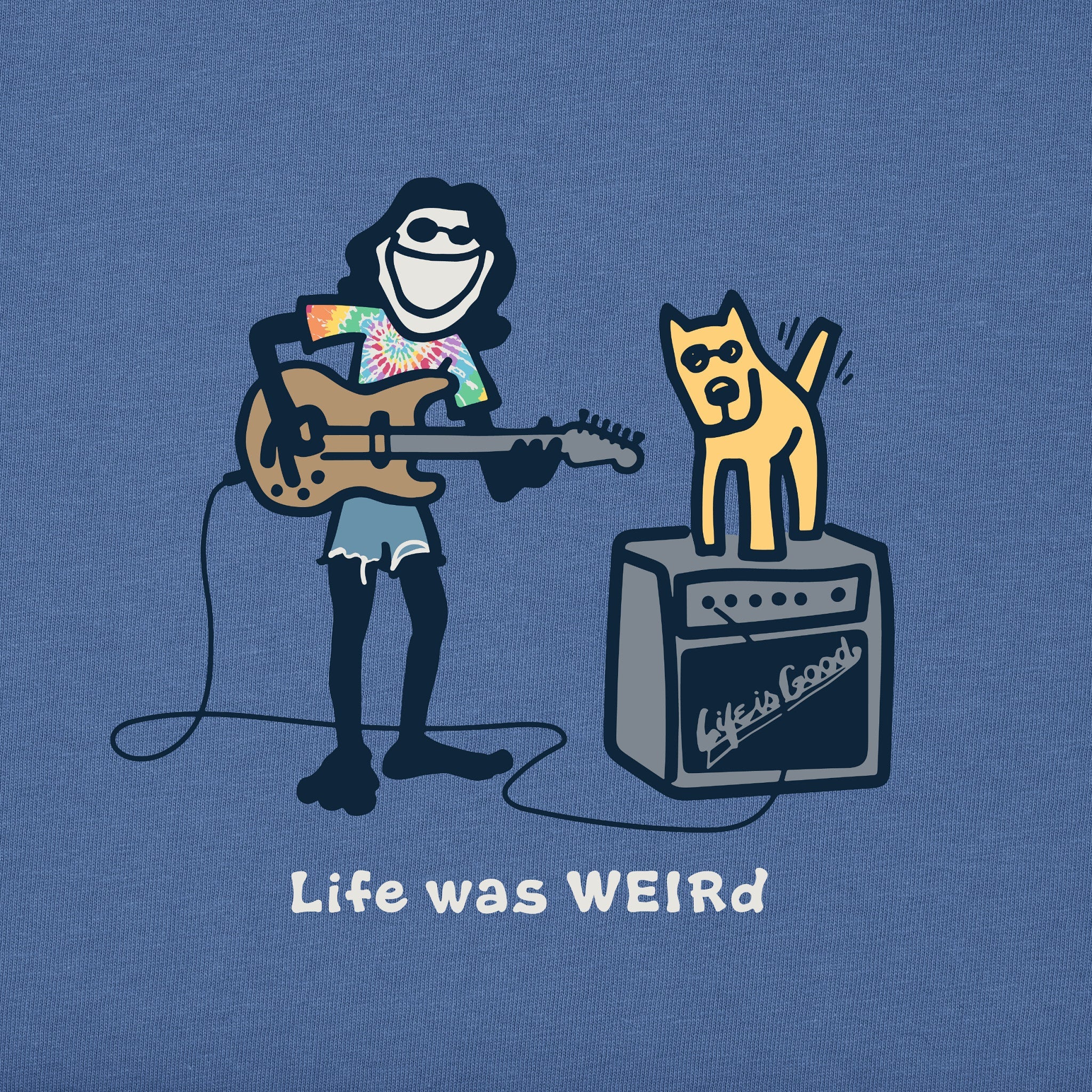 Men's Life Was Weird Short Sleeve Crusher Tee