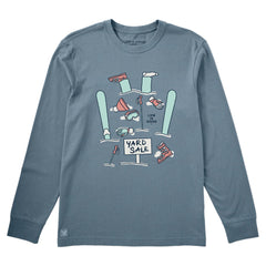Men's Yard Sale Long Sleeve Crusher Tee