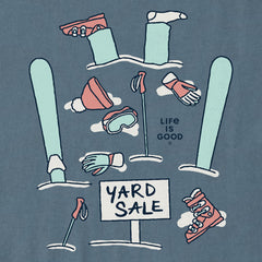 Men's Yard Sale Long Sleeve Crusher Tee