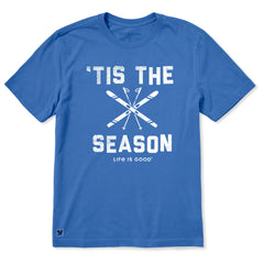 Men's Tis the Ski Season Short Sleeve Crusher Tee