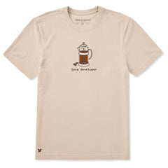 Men's Java Developer Short Sleeve Crusher Tee