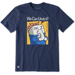 Men's We Can Undo It Short Sleeve Crusher Tee