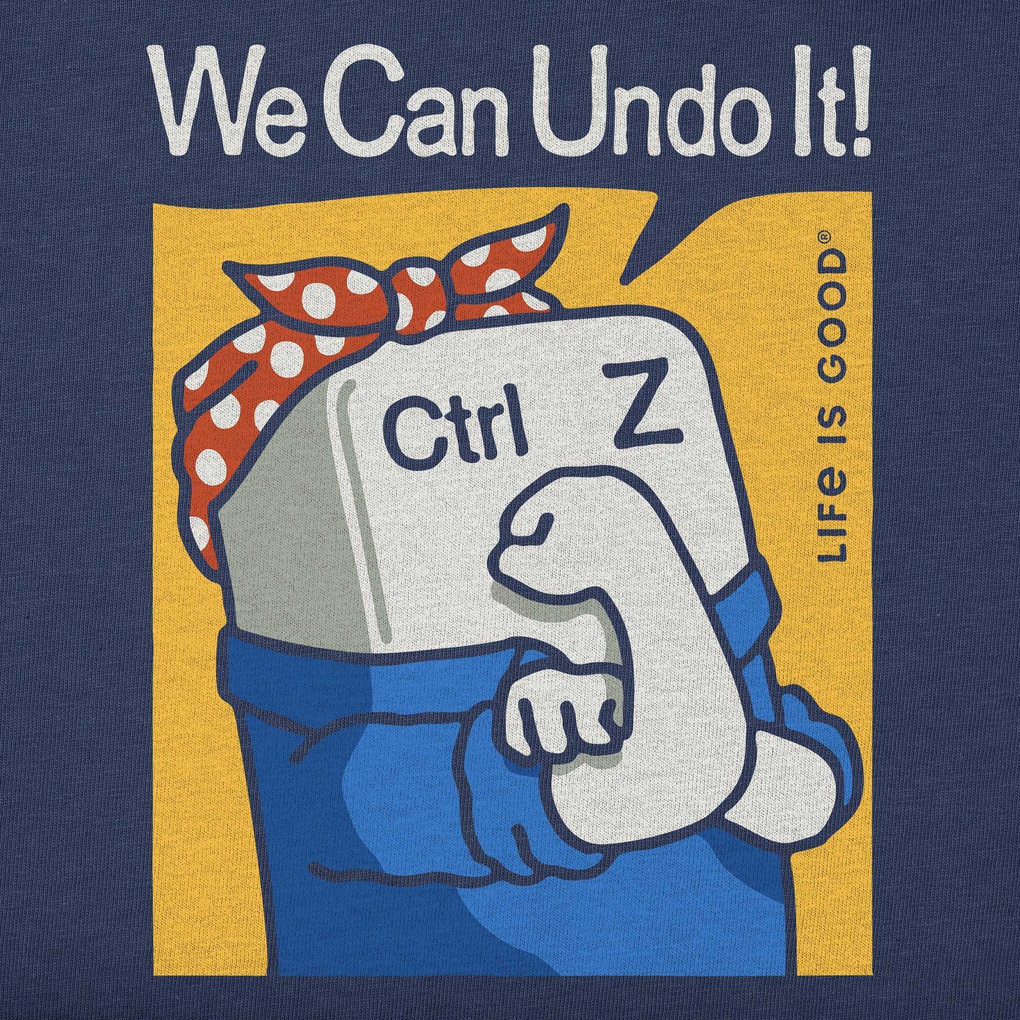Men's We Can Undo It Short Sleeve Crusher Tee