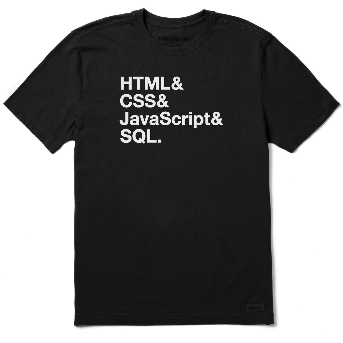 Men's HTML & The Rest Short Sleeve Crusher Tee