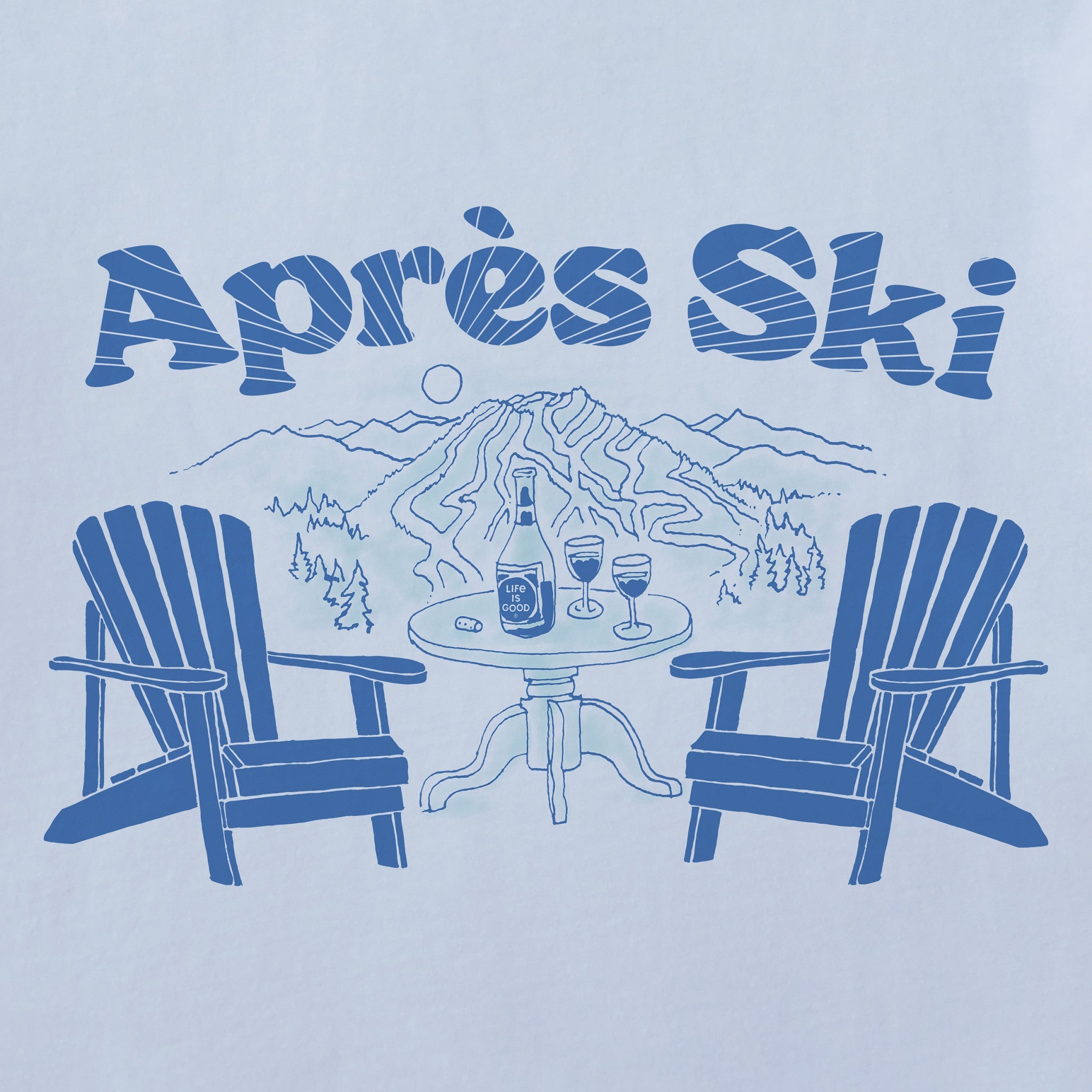 Men's Apres Ski Short Sleeve Crusher Tee