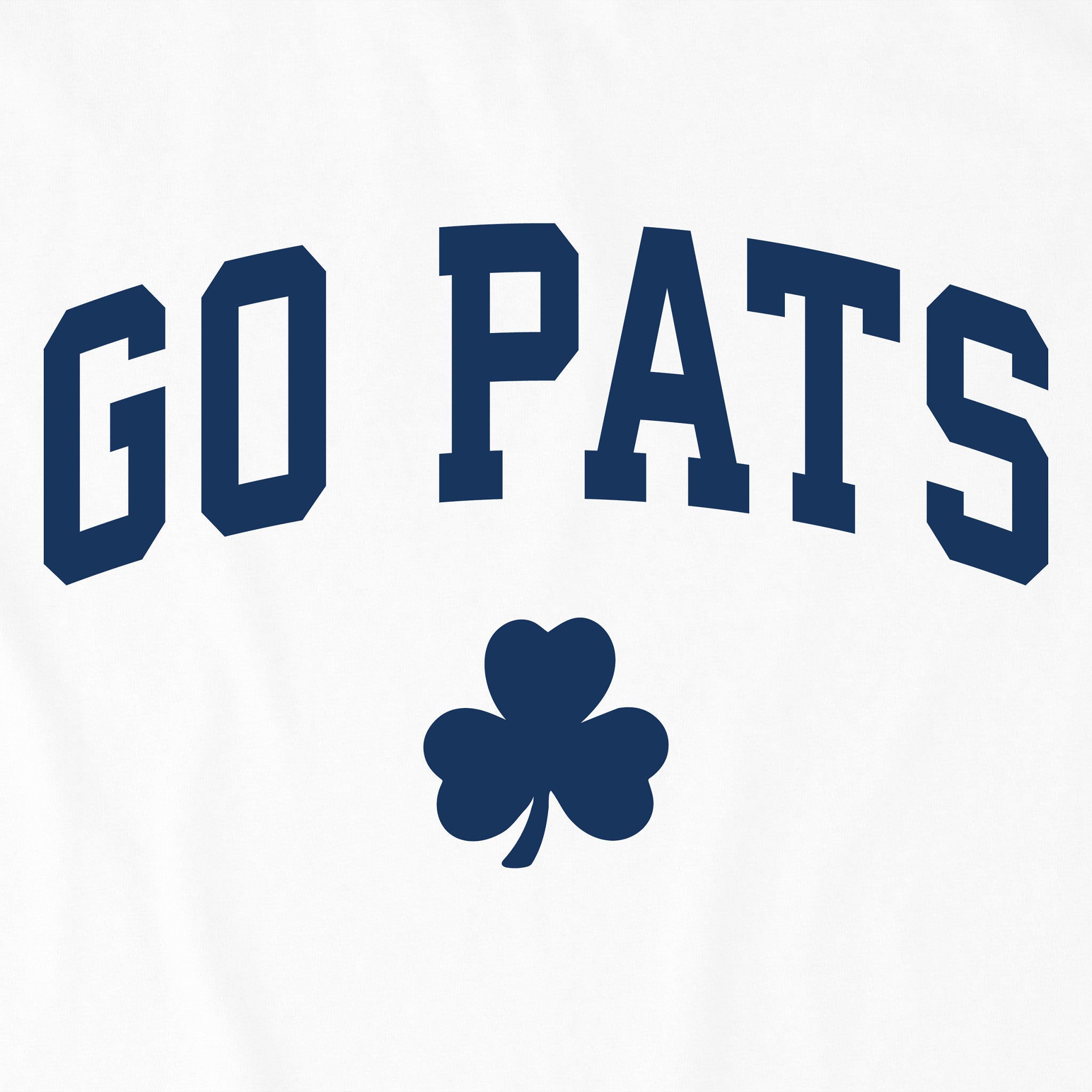 Women's Go Pats Arch Short Sleeve Crusher Boxy Tee