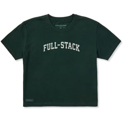 Women's Full-Stack Arch Short Sleeve Crusher Boxy Tee