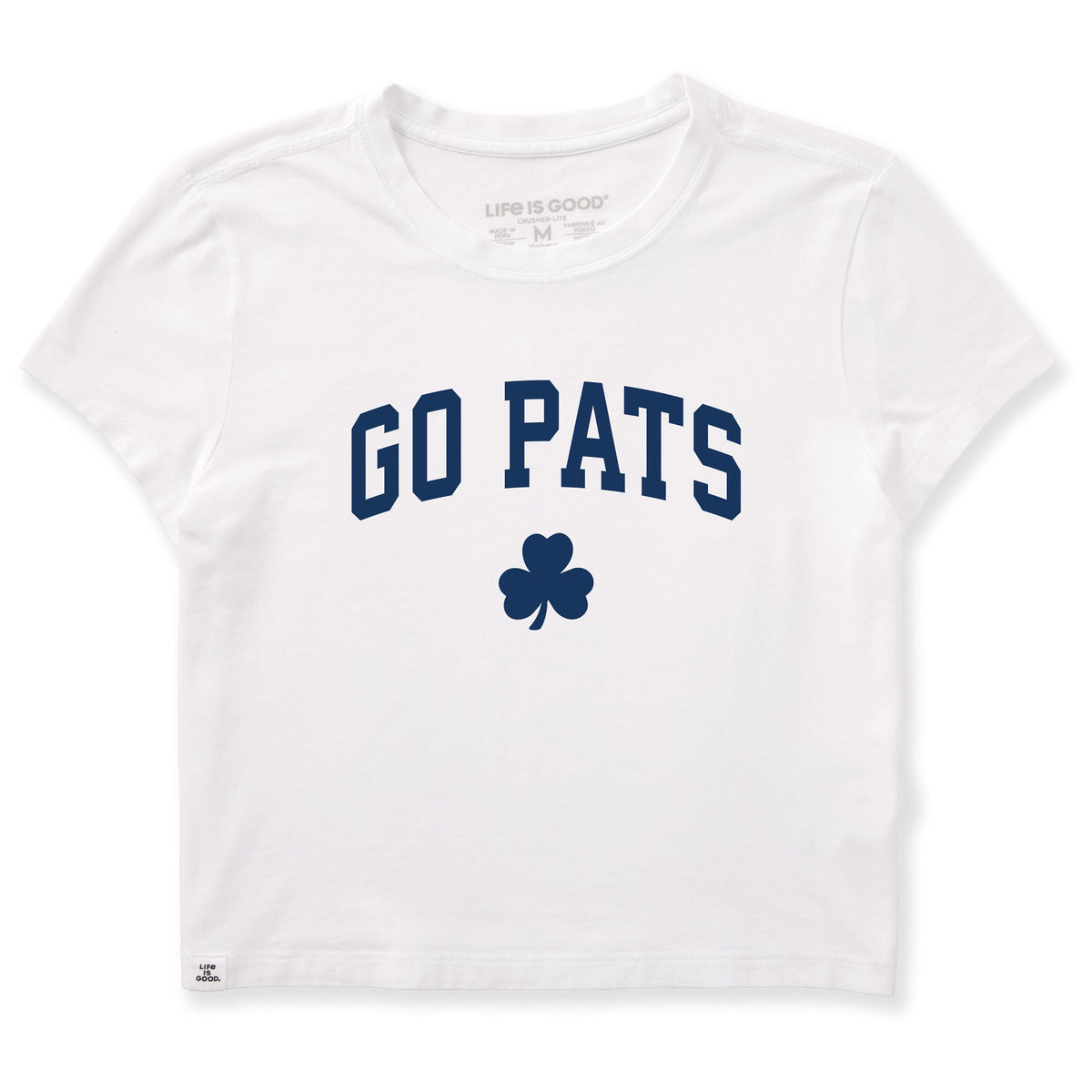 Women's Go Pats Arch Crusher-LITE Shrunken Tee