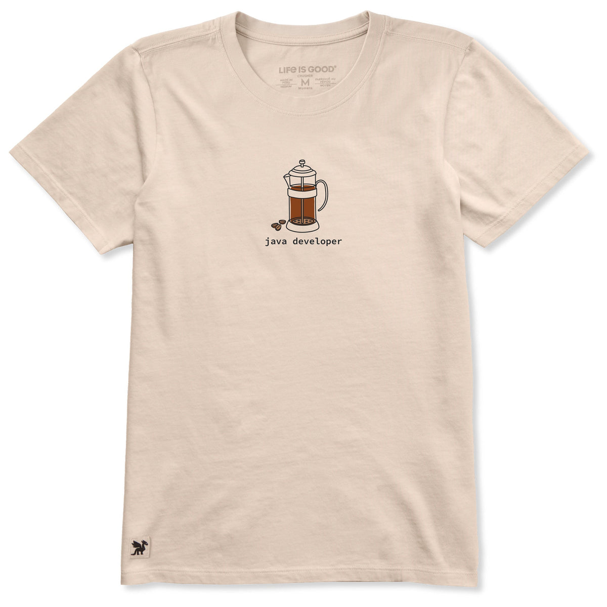 Women's Java Developer Short Sleeve Crusher Tee