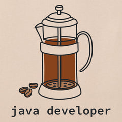 Women's Java Developer Short Sleeve Crusher Tee