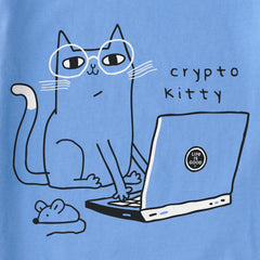 Women's Crypto Kitty Short Sleeve Crusher Tee