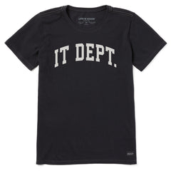 Women's IT Dept Arch Short Sleeve Crusher Tee