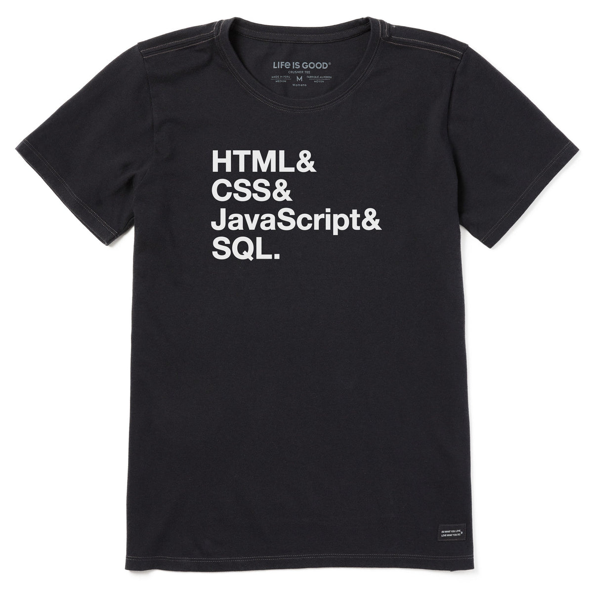 Women's HTML & The Rest Short Sleeve Crusher Tee
