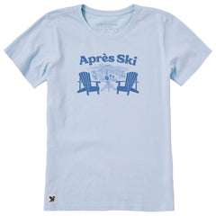 Women's Apres Ski Short Sleeve Crusher Tee