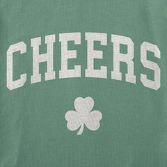 Women's Cheers Shamrock Arch Short Sleeve Crusher Tee