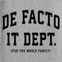 Women's De Facto IT Dept Arch Short Sleeve Crusher Tee