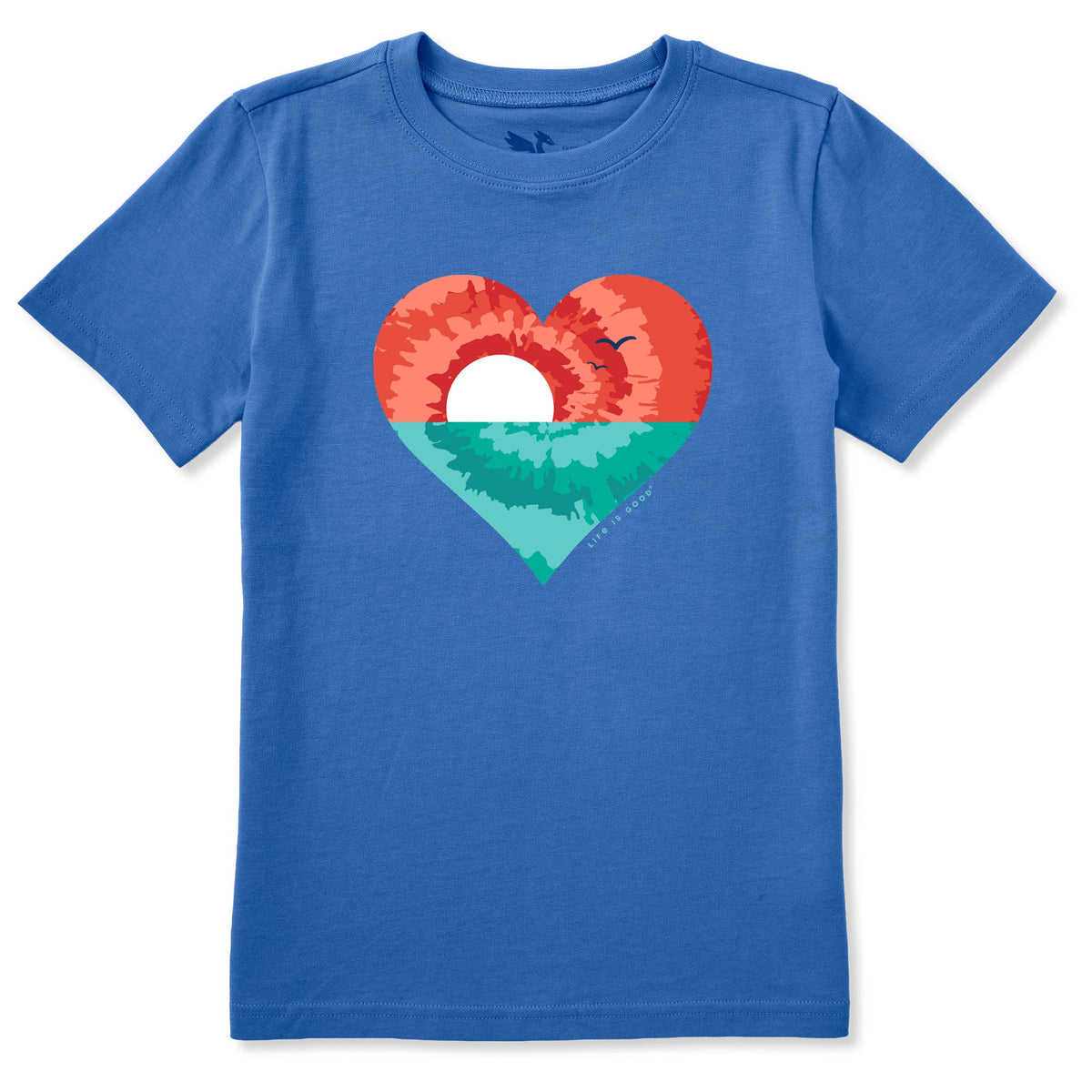 Kids Love the Water Tie Dye Short Sleeve Crusher Tee
