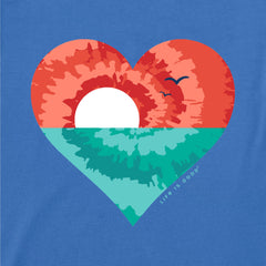 Kids Love the Water Tie Dye Short Sleeve Crusher Tee