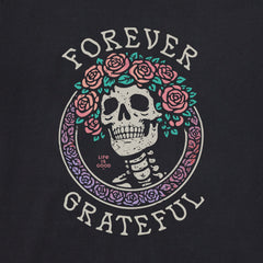 Women's Forever Grateful Roses Short Sleeve Crusher Tee