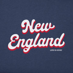 Kids New England Script Short Sleeve Crusher Tee