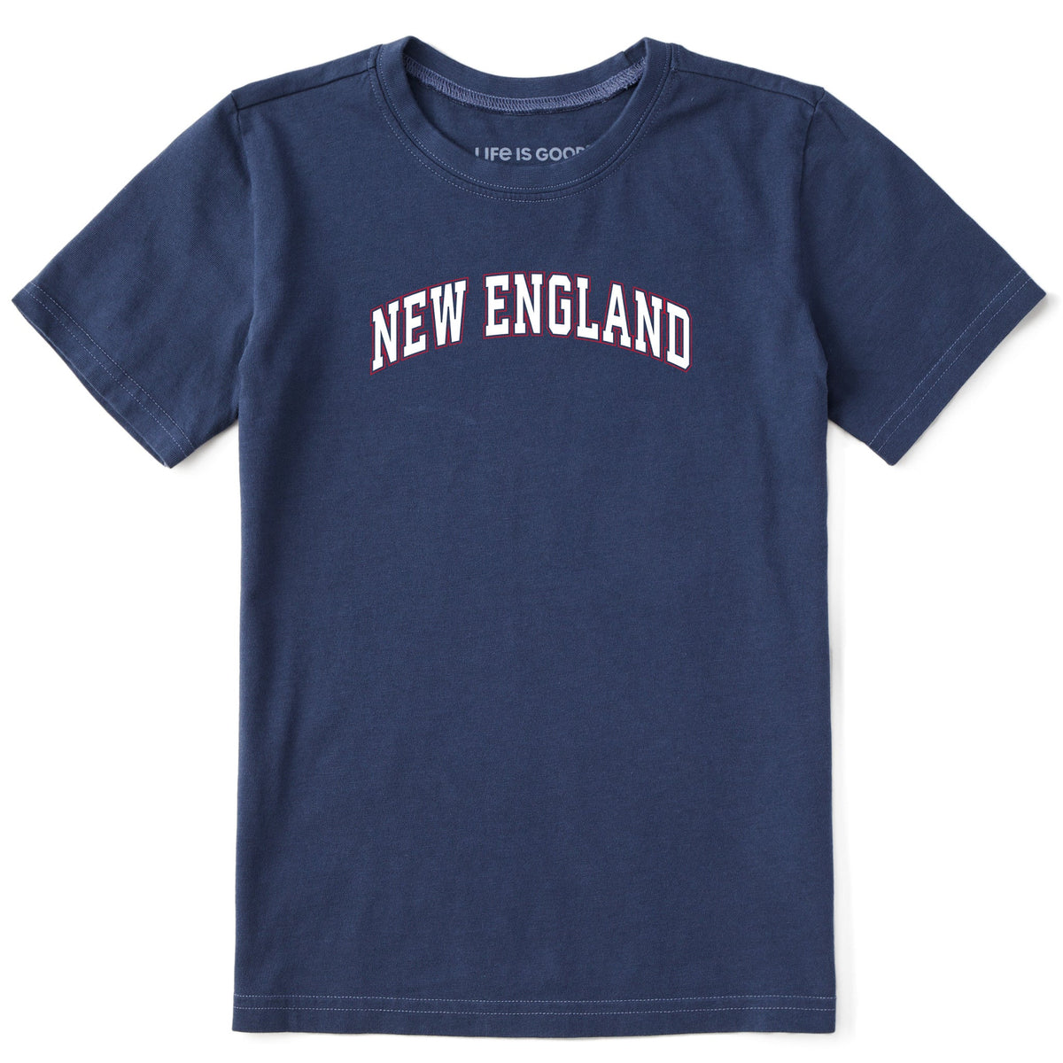 Kids New England Arch Short Sleeve Crusher Tee