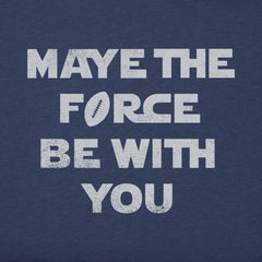 Kids Maye the Force Be With You Short Sleeve Crusher Tee