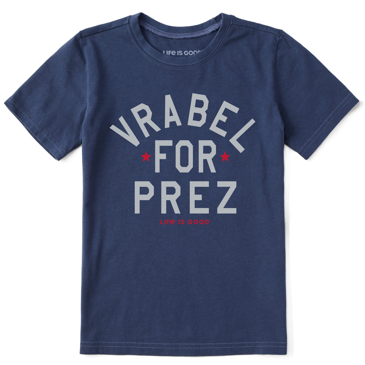 Kids Vrabel for Prez Short Sleeve Crusher Tee
